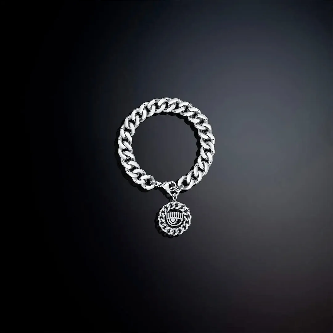 -Bracciale Catena Charm Cuore Chiara Ferragni J19AUW39