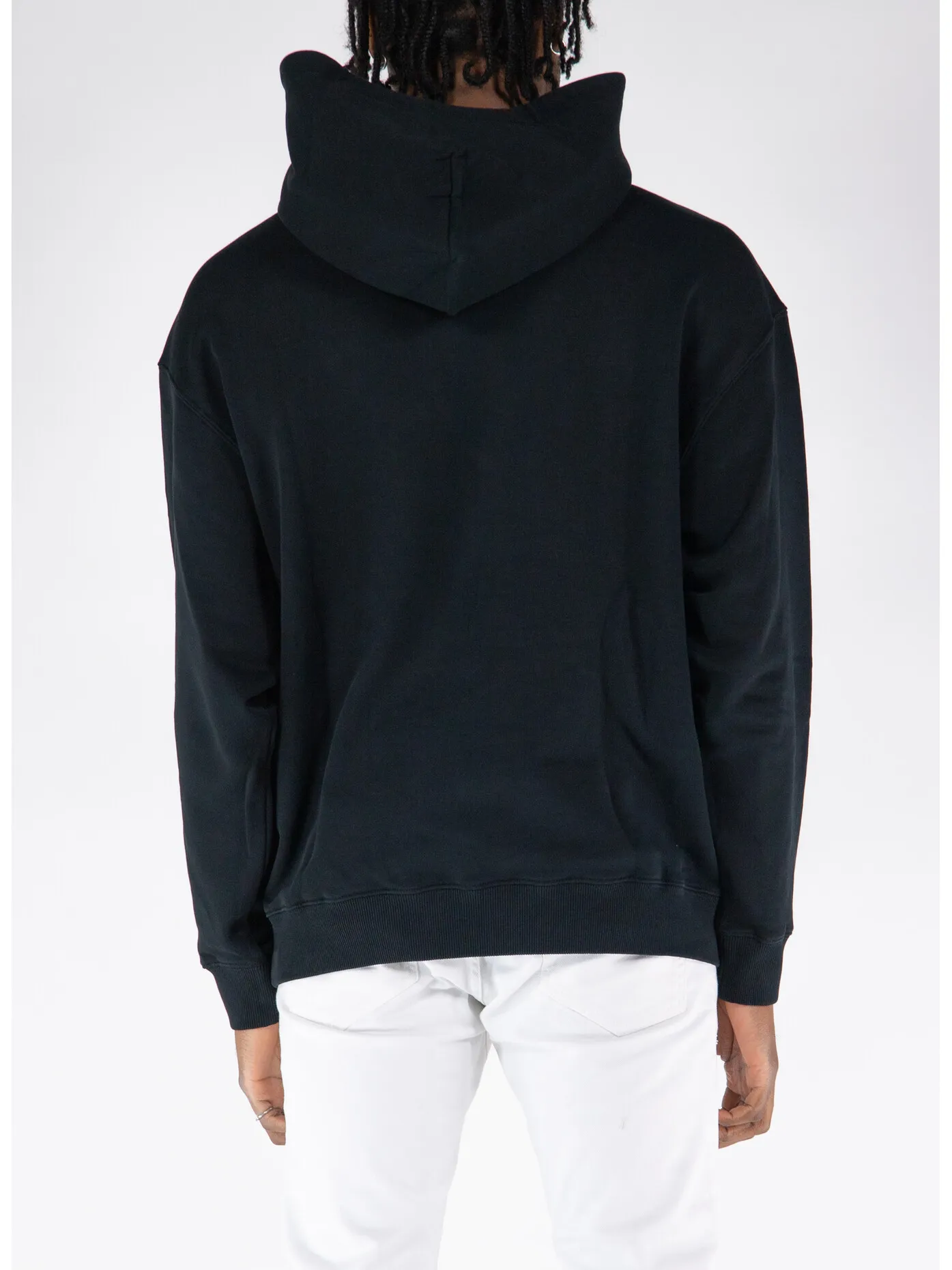     -MARCELO BURLON    -FELPA HOODIE MACRAME CROSS PATCH-