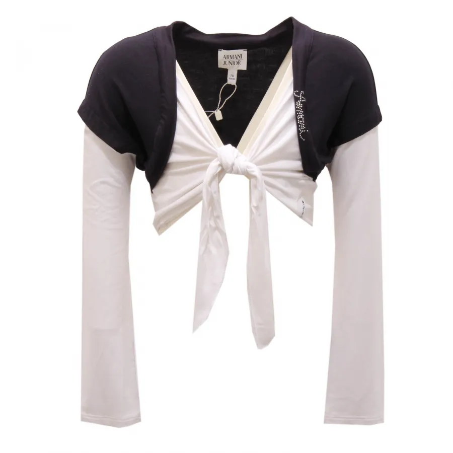 1561AN coprispalle bimba ARMANI JUNIOR girl kids sweater