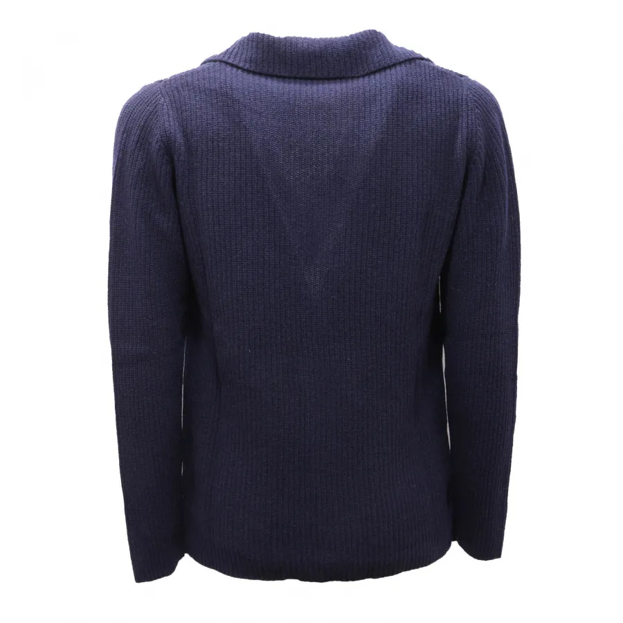 1811AM maglione uomo BECOME man wool sweater blue