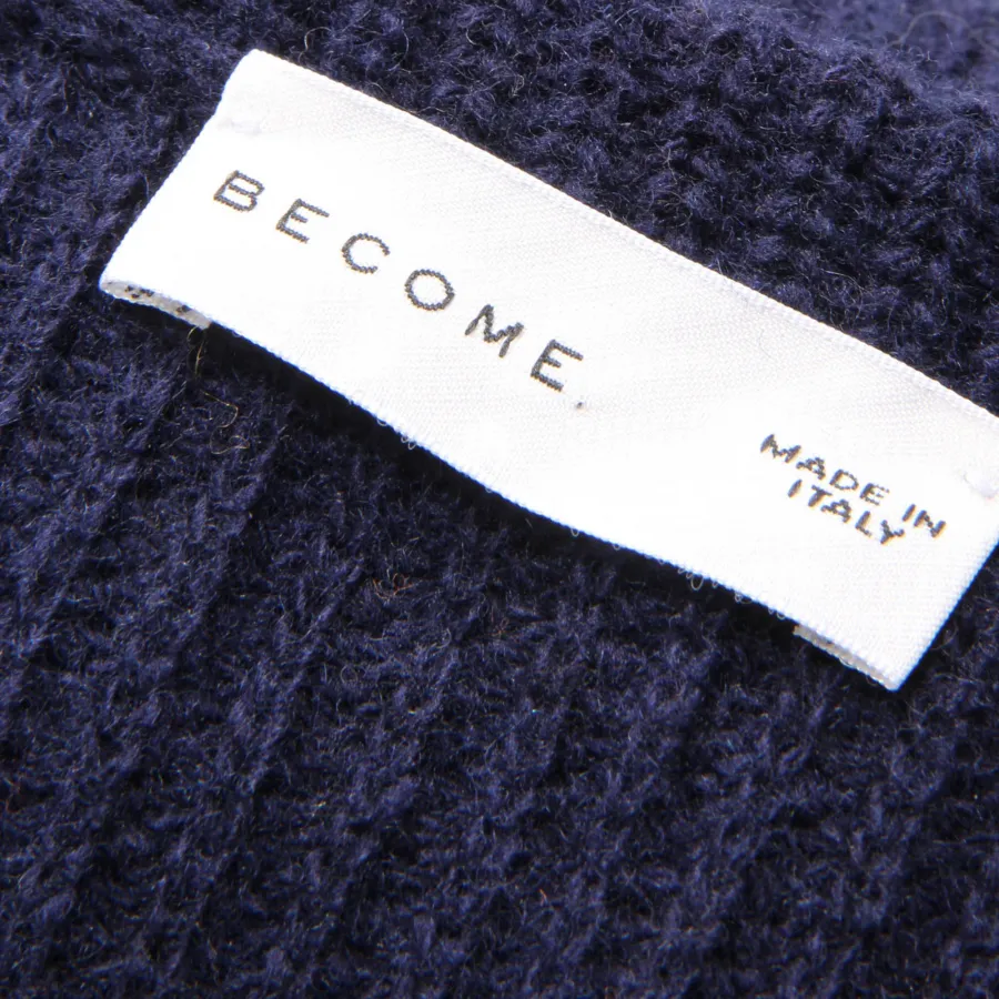 1811AM maglione uomo BECOME man wool sweater blue