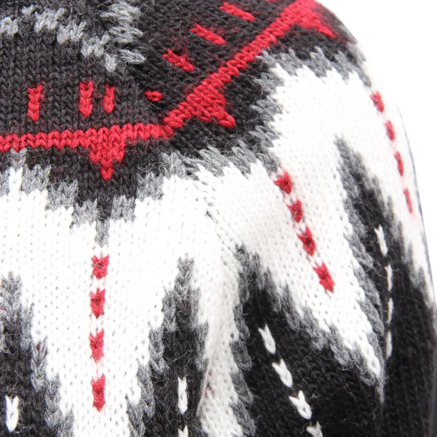 1999AM maglione uomo OVER-D man sweater black