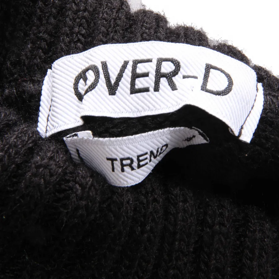 1999AM maglione uomo OVER-D man sweater black