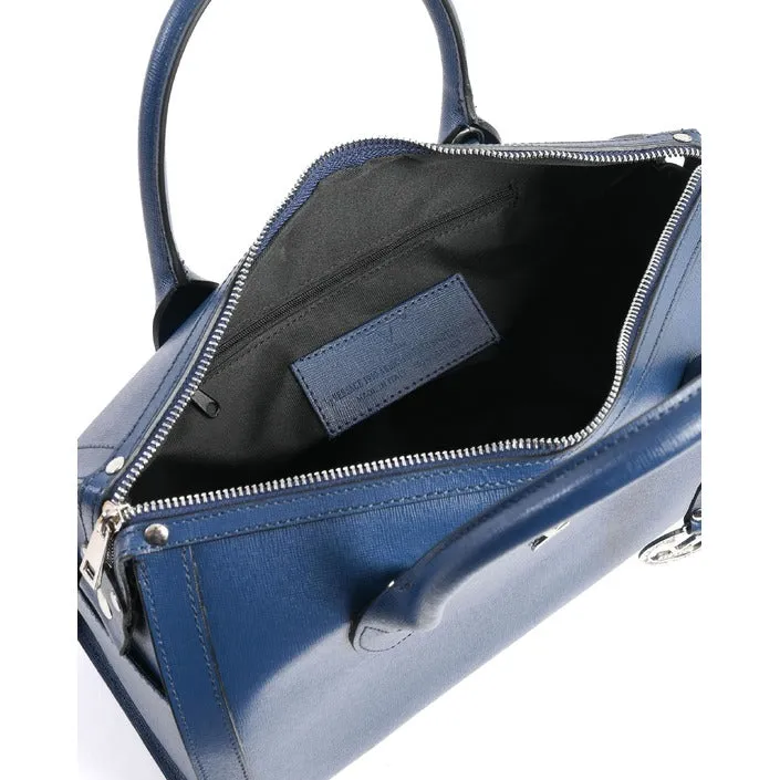 19V69 Italia By Versace borsa bauletto blu   