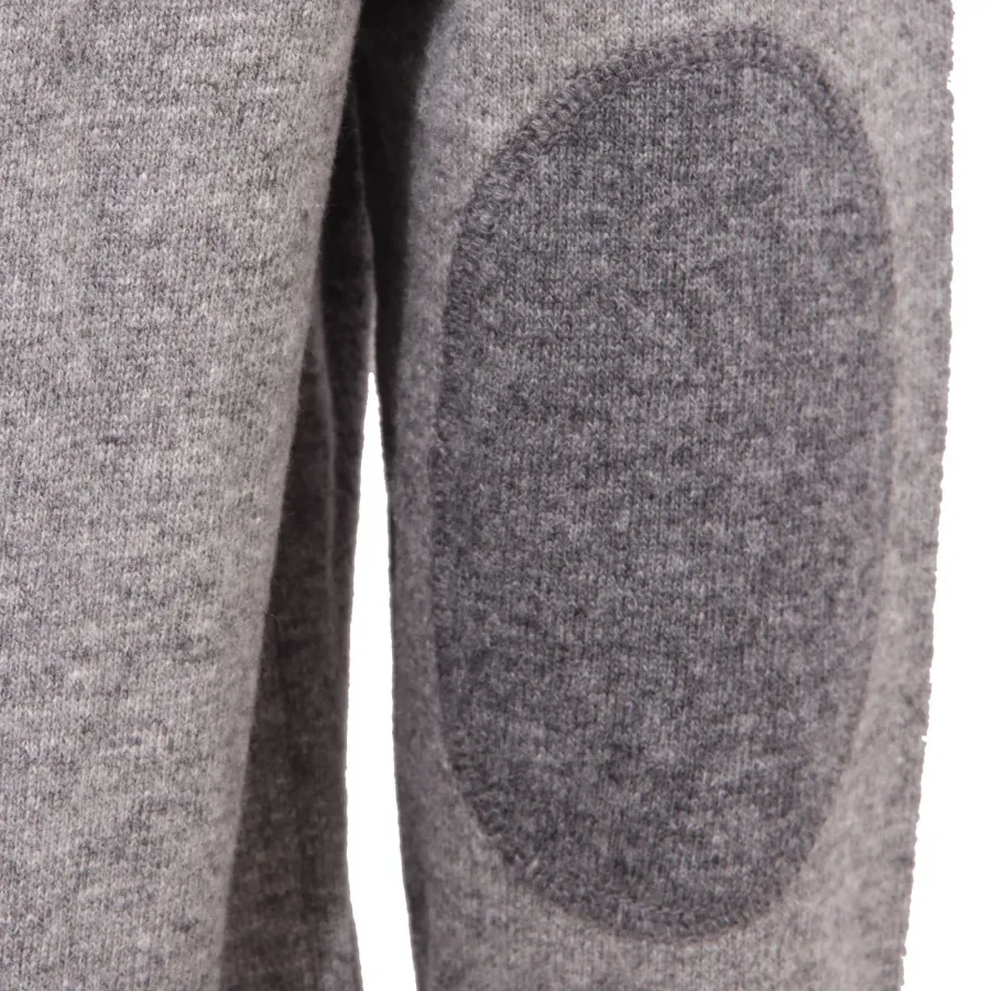 5493AF maglione uomo ALTEA grey wool sweater man