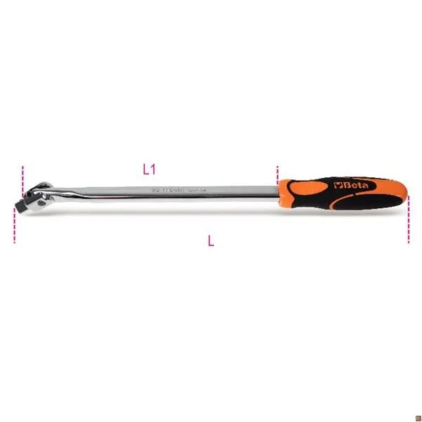 920/36A - QUADRO MASCHIO SNODATO 1/2” TIPO LUNGO BETA UTENSILI 009200847