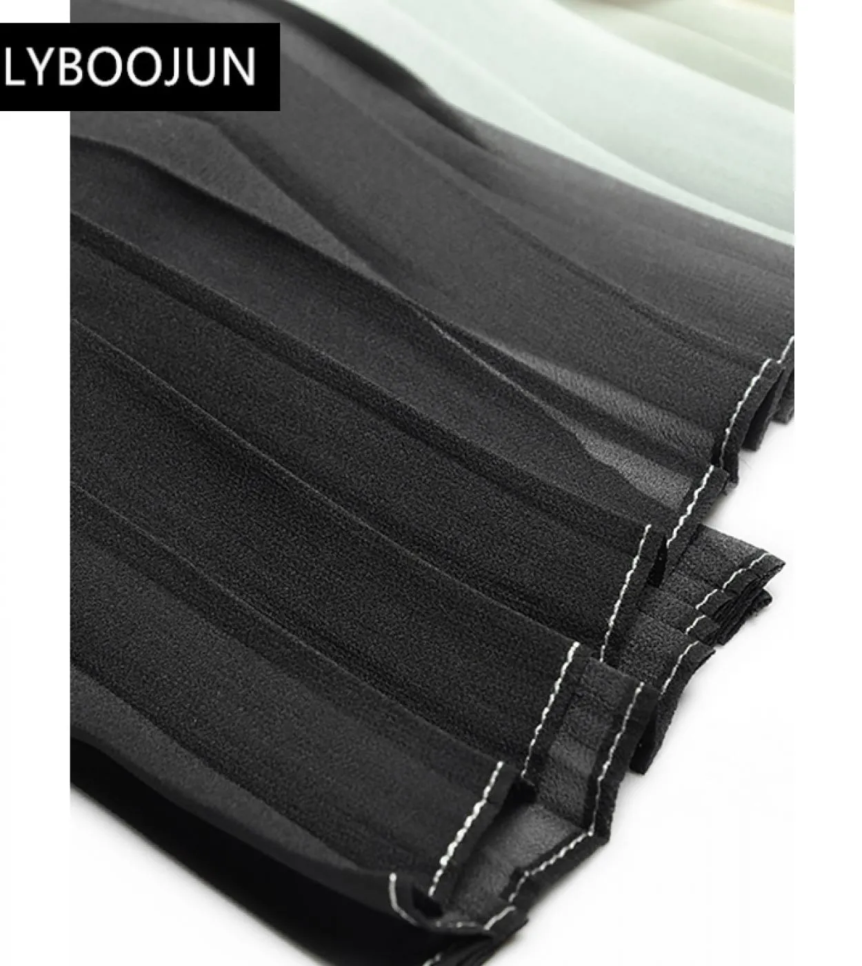 Abiti lunghi da festa con cintura patchwork plissettata a maniche lunghe con scollo a V allentato per donna 2023 Designer di lus