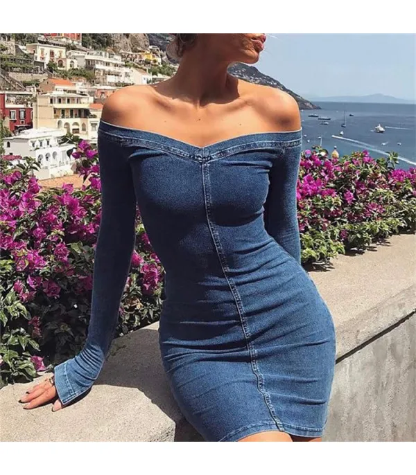 Abito denim foster