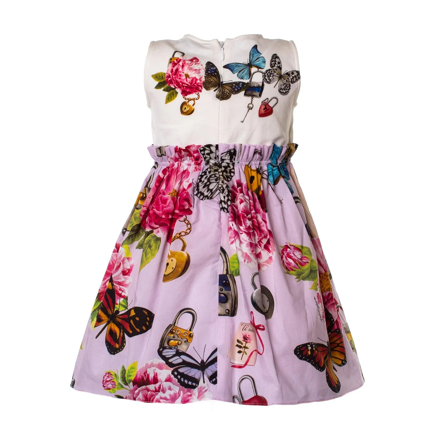 Abito Fantasia Floreale Bambina Bebe'