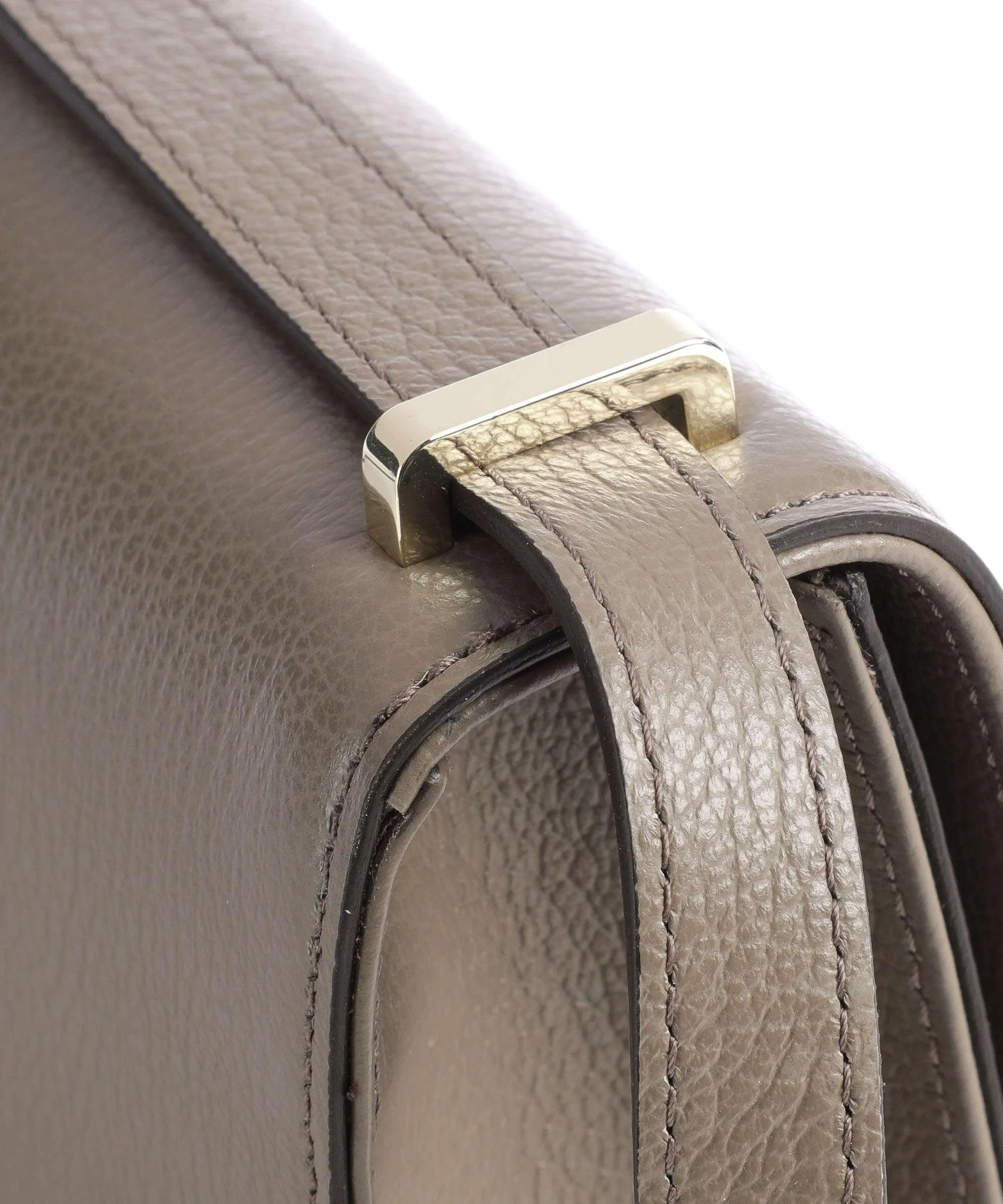  Abro Ariete Luise Borsa a spalla pelle di vacchetta grana taupe  