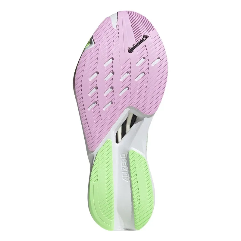 ADIDAS Adizero Boston 12 Bianco Core Nero - Scarpe Running Donna