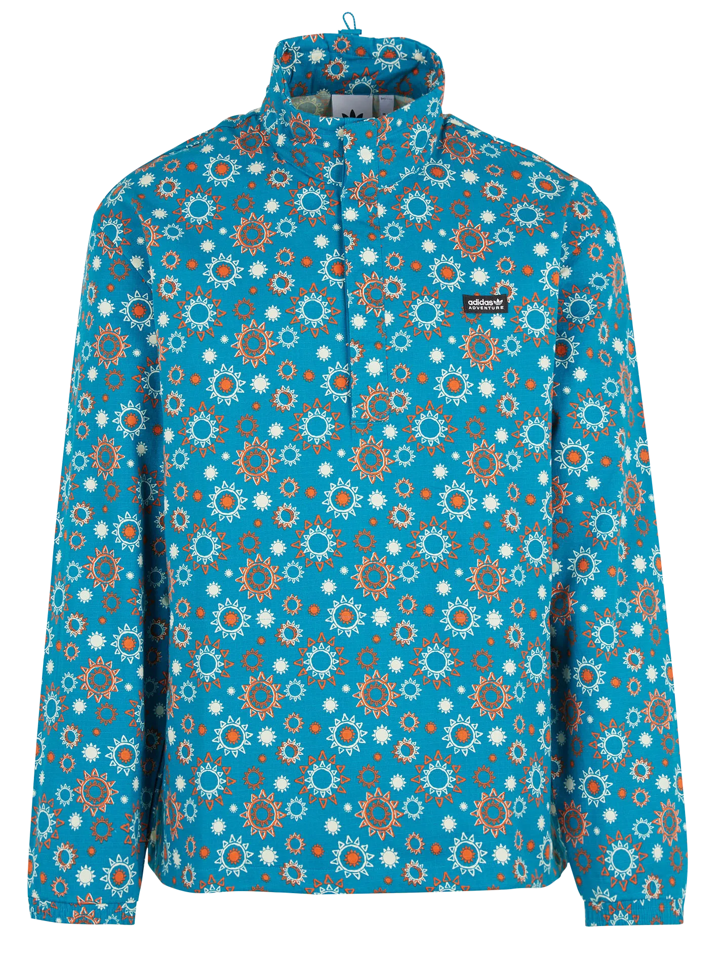  ADIDAS   Giacca a vento in cotone stampato | Multicolore