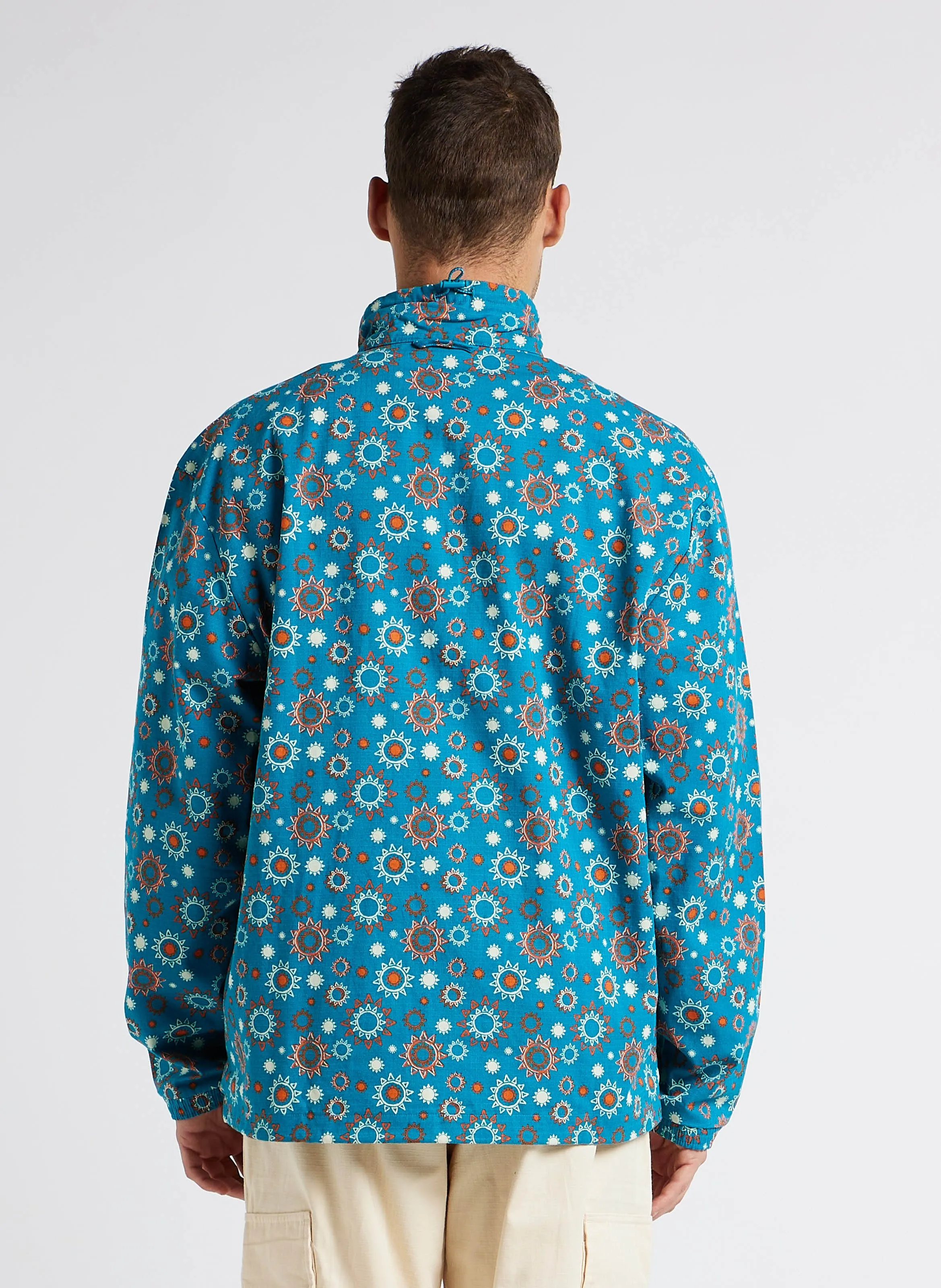  ADIDAS   Giacca a vento in cotone stampato | Multicolore