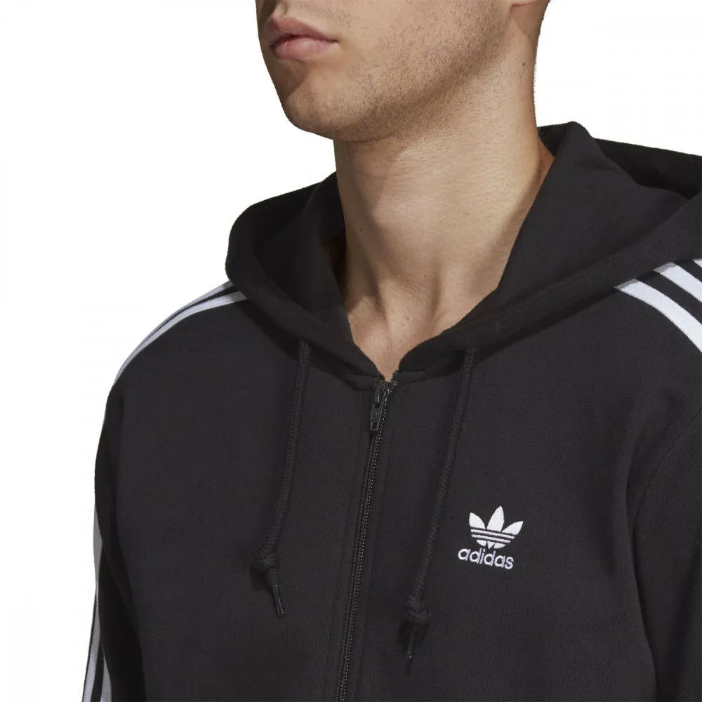 ADIDAS ORIGINALS FELPA FULL ZIP CON CAPPUCCIO 3 STRIPES