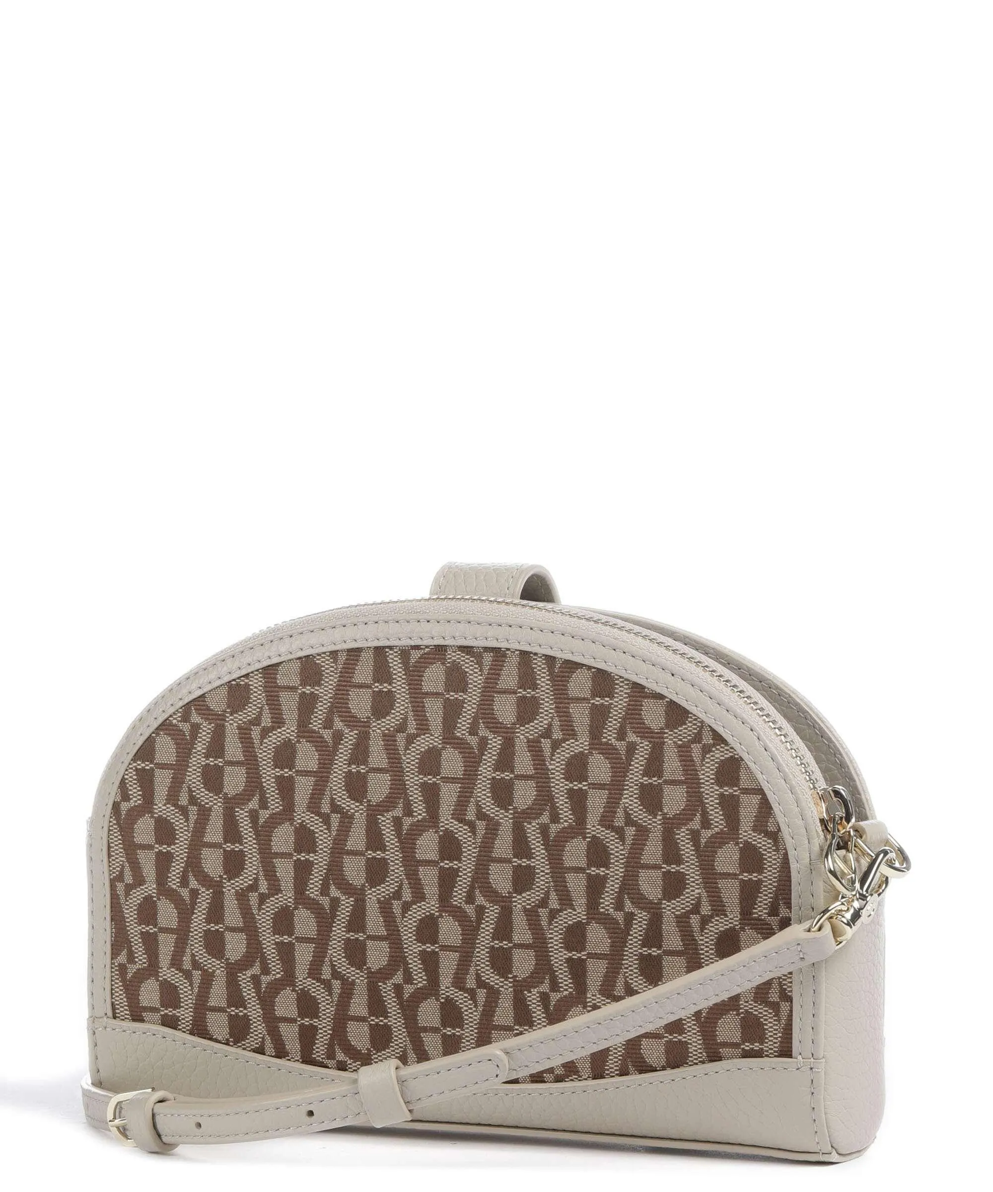  Aigner Emea Borsetta porta cellulare pelle di vacchetta grana, tissu beige  