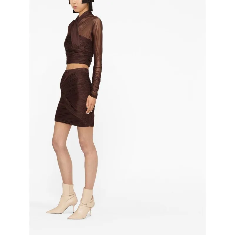 Alexander Wang Gonna arricciata