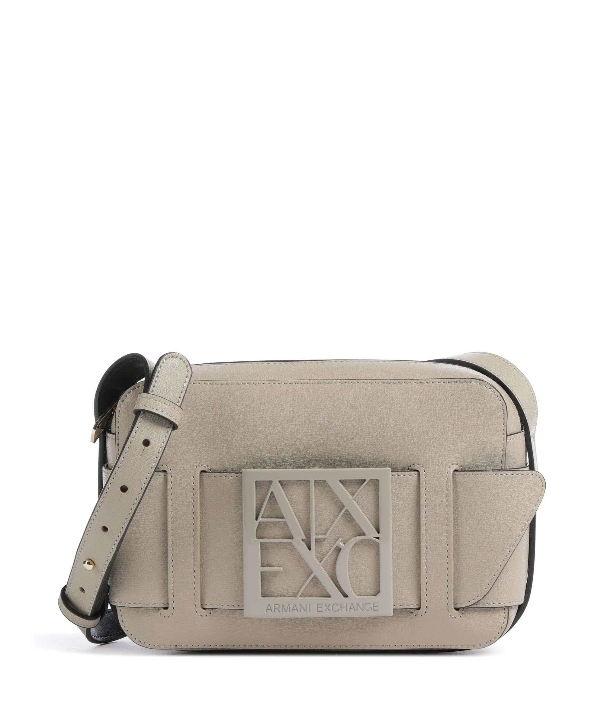  Armani Exchange Susie Borsa a tracolla pelle sintetica beige  