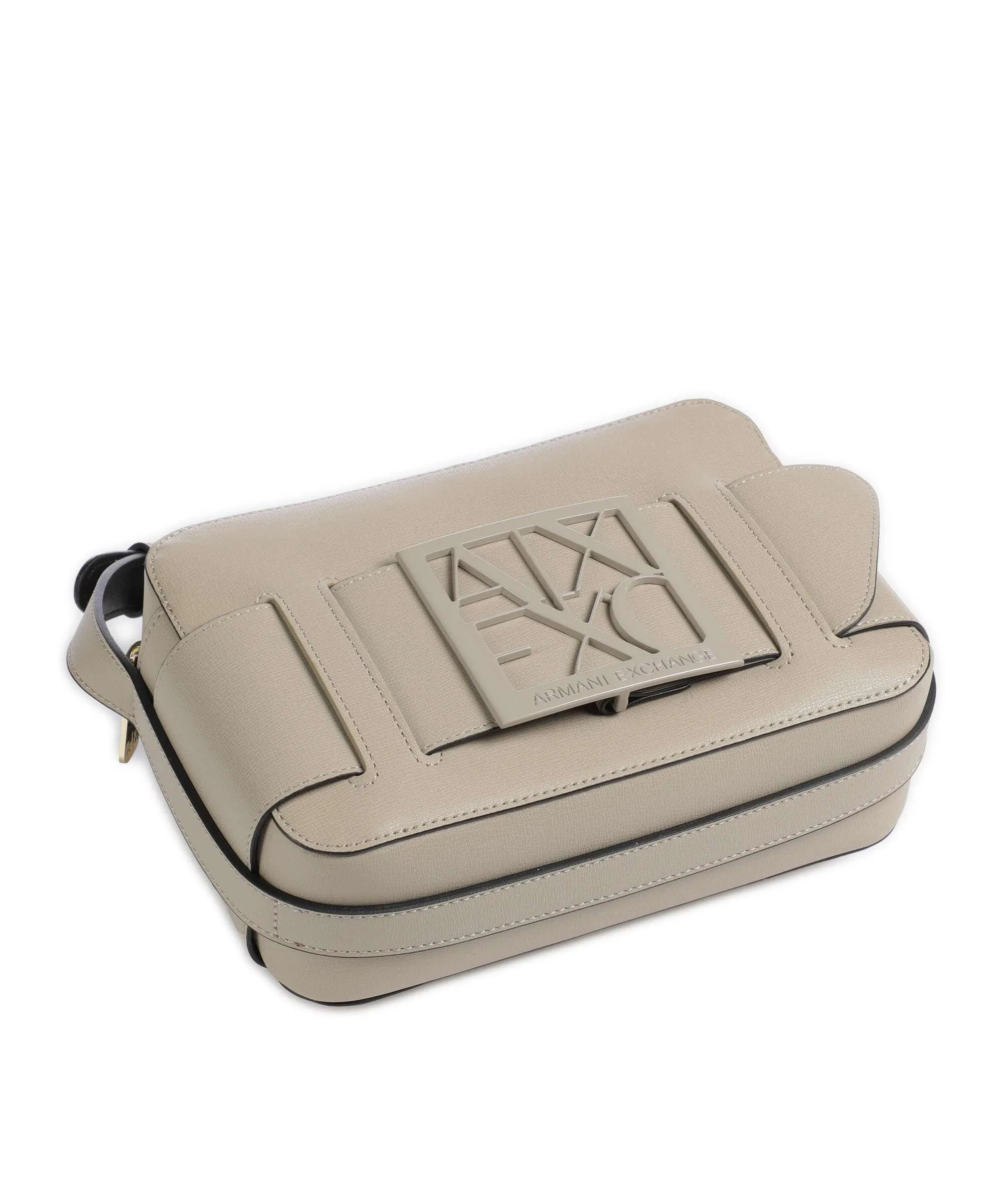  Armani Exchange Susie Borsa a tracolla pelle sintetica beige  