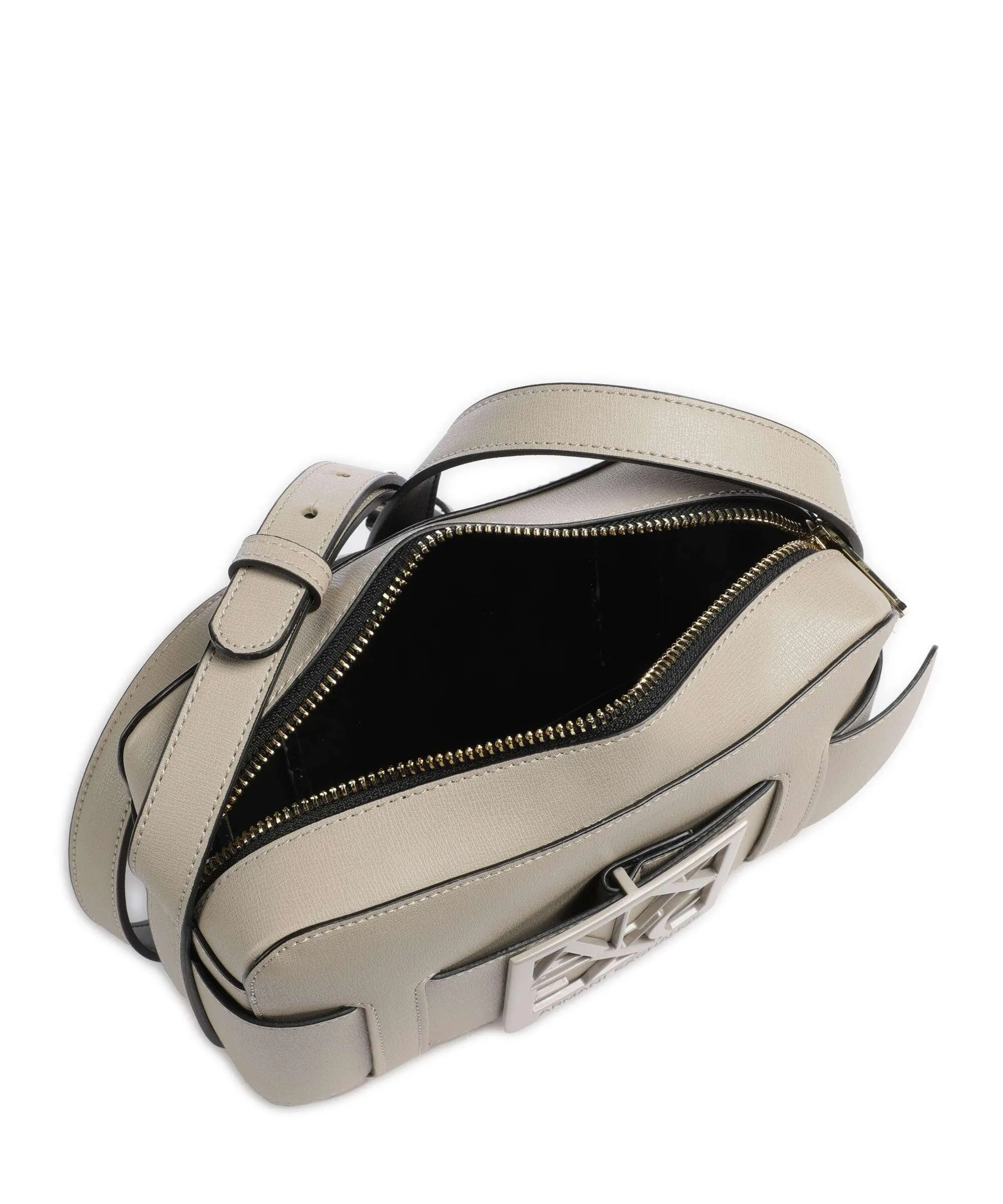  Armani Exchange Susie Borsa a tracolla pelle sintetica beige  