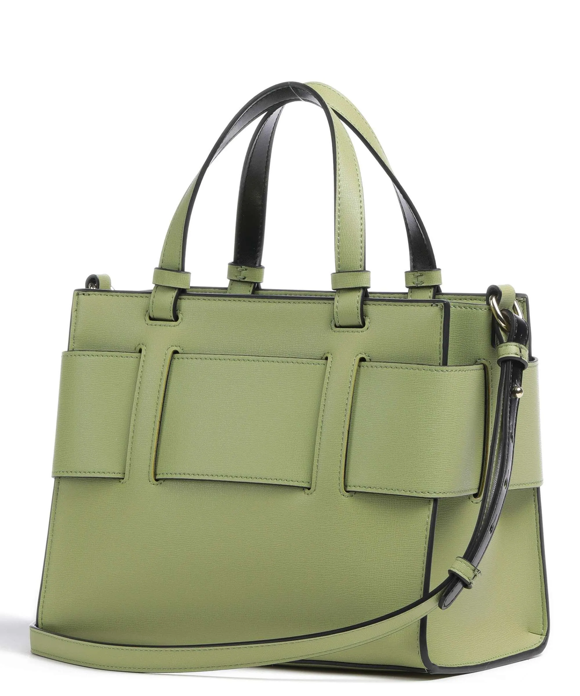  Armani Exchange Susie M Borsa a mano pelle sintetica verde-oliva  