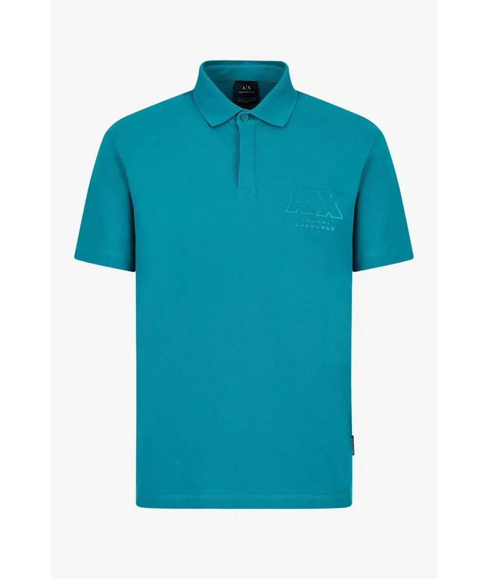 ARMANI EXCHANGE UOMO--Polo con bottoni a scomparsa