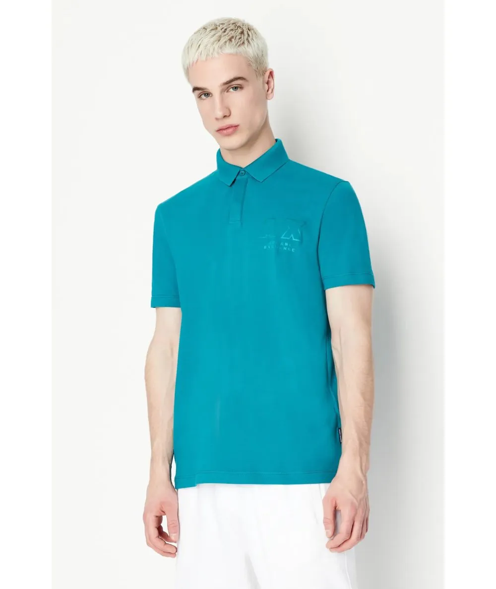 ARMANI EXCHANGE UOMO--Polo con bottoni a scomparsa