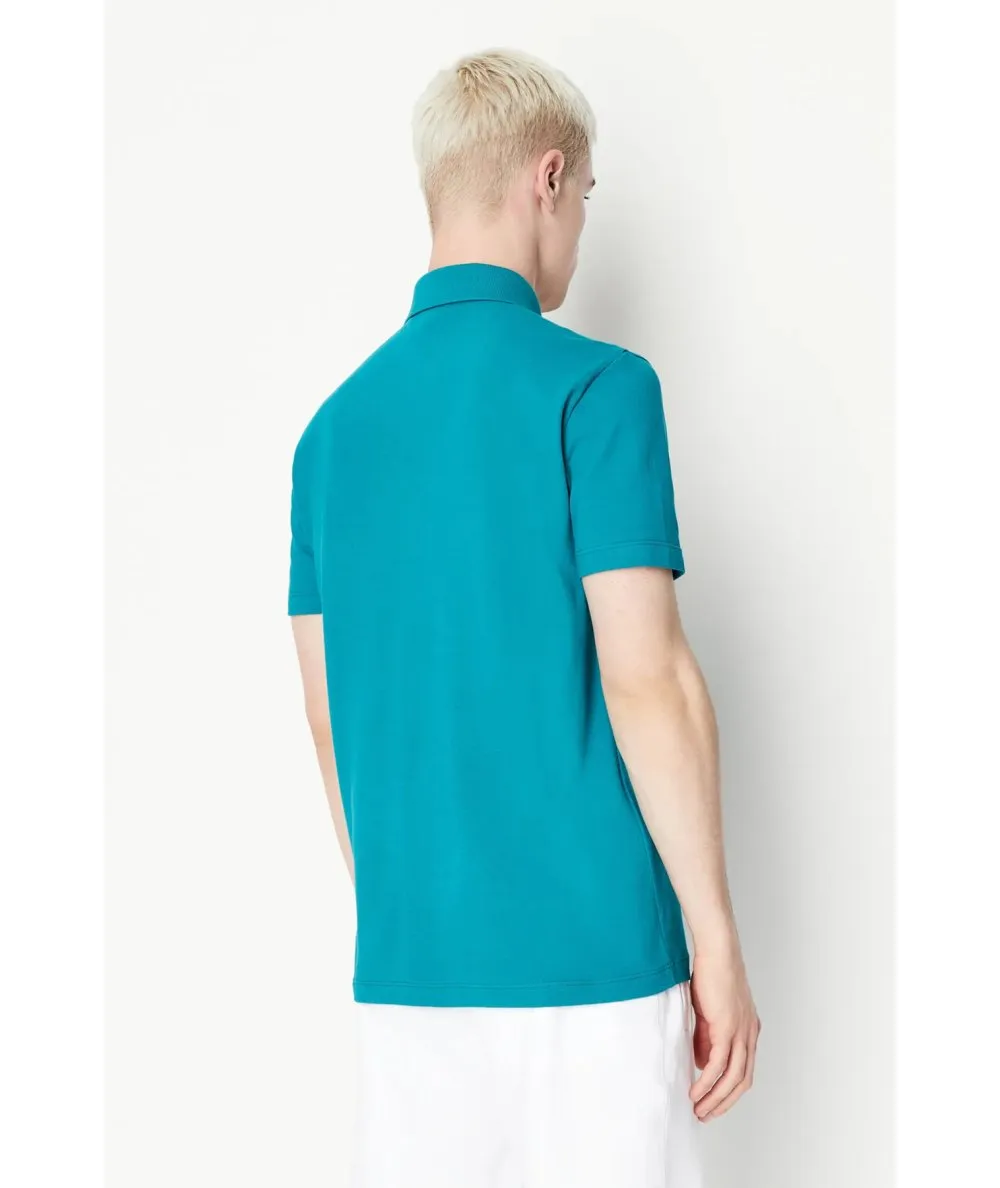 ARMANI EXCHANGE UOMO--Polo con bottoni a scomparsa