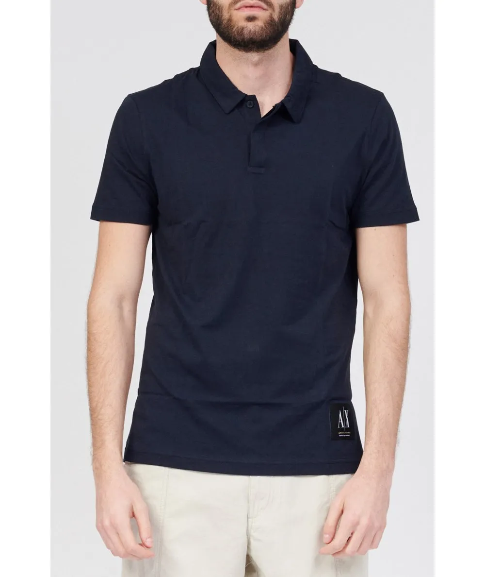 ARMANI EXCHANGE UOMO--Polo in jersey di cotone organico