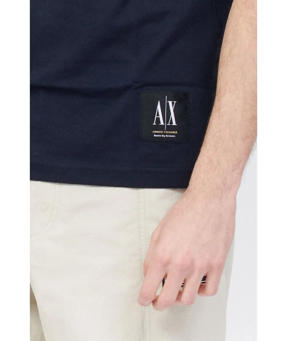 ARMANI EXCHANGE UOMO--Polo in jersey di cotone organico