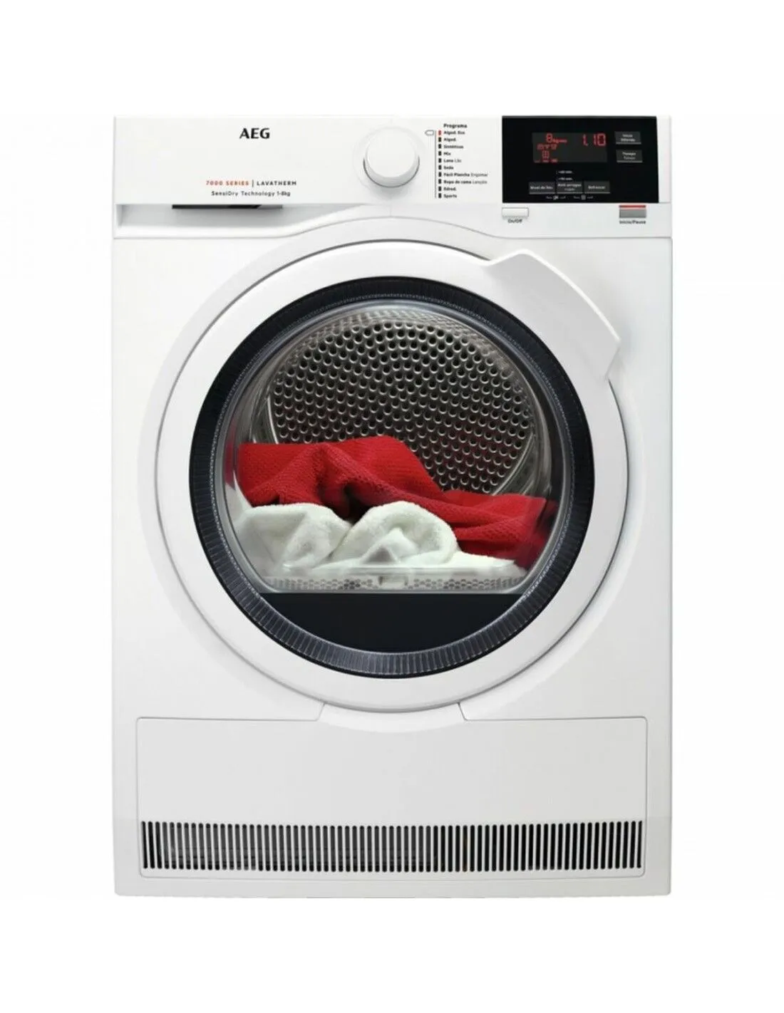 Asciugatrice a condensazione Aeg T7DBG841 Bianco 60 cm 8 kg