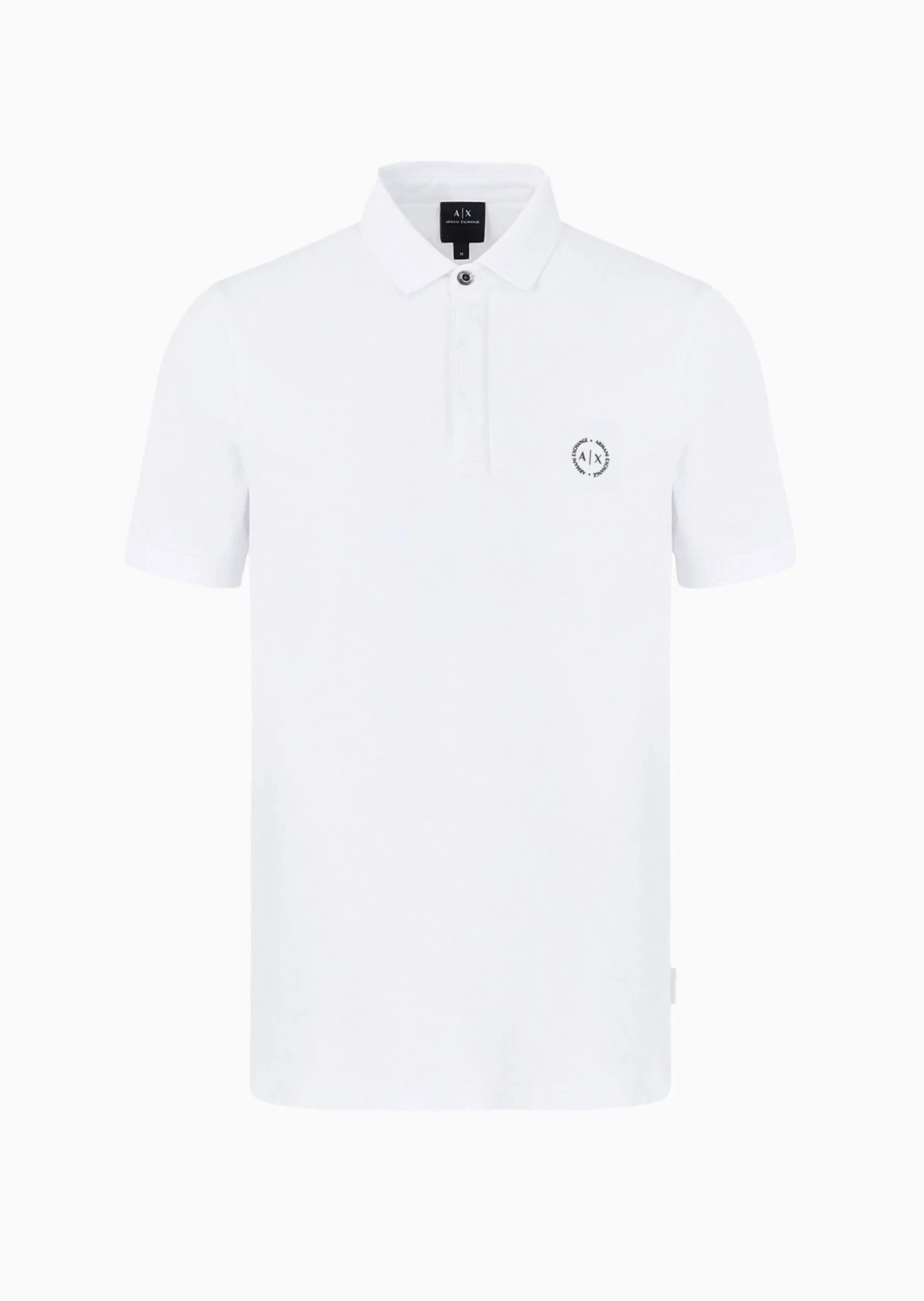 AX – POLO SLIM FIT IN PIQUET CON DETTAGLI A NIDO D’APE
