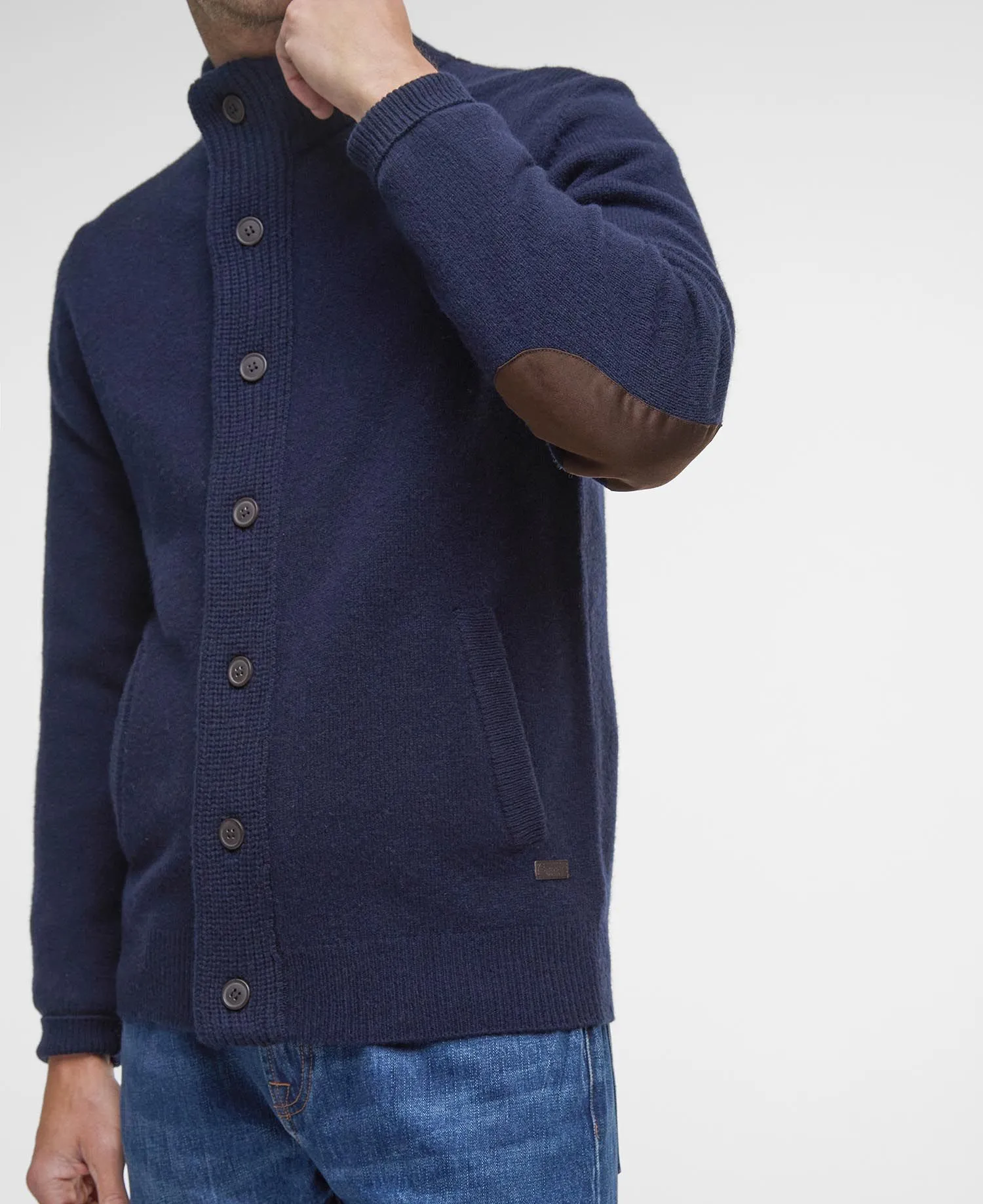 Barbour Barbour Maglione con zip Patch