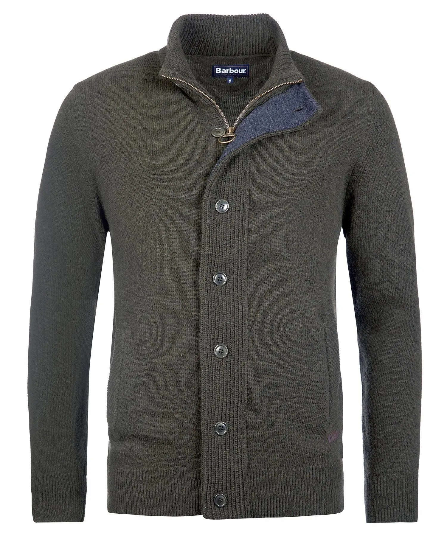 Barbour Barbour Maglione con zip Patch