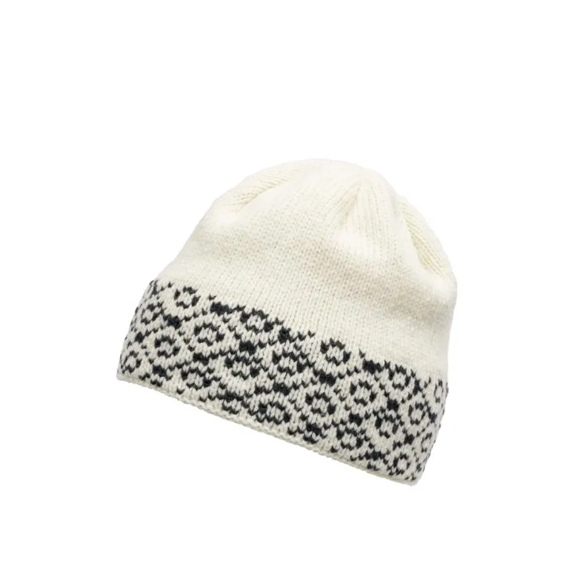 Beanie Devold BJØRNØYA BEANIE IN LANA (OFFWHITE/INK)