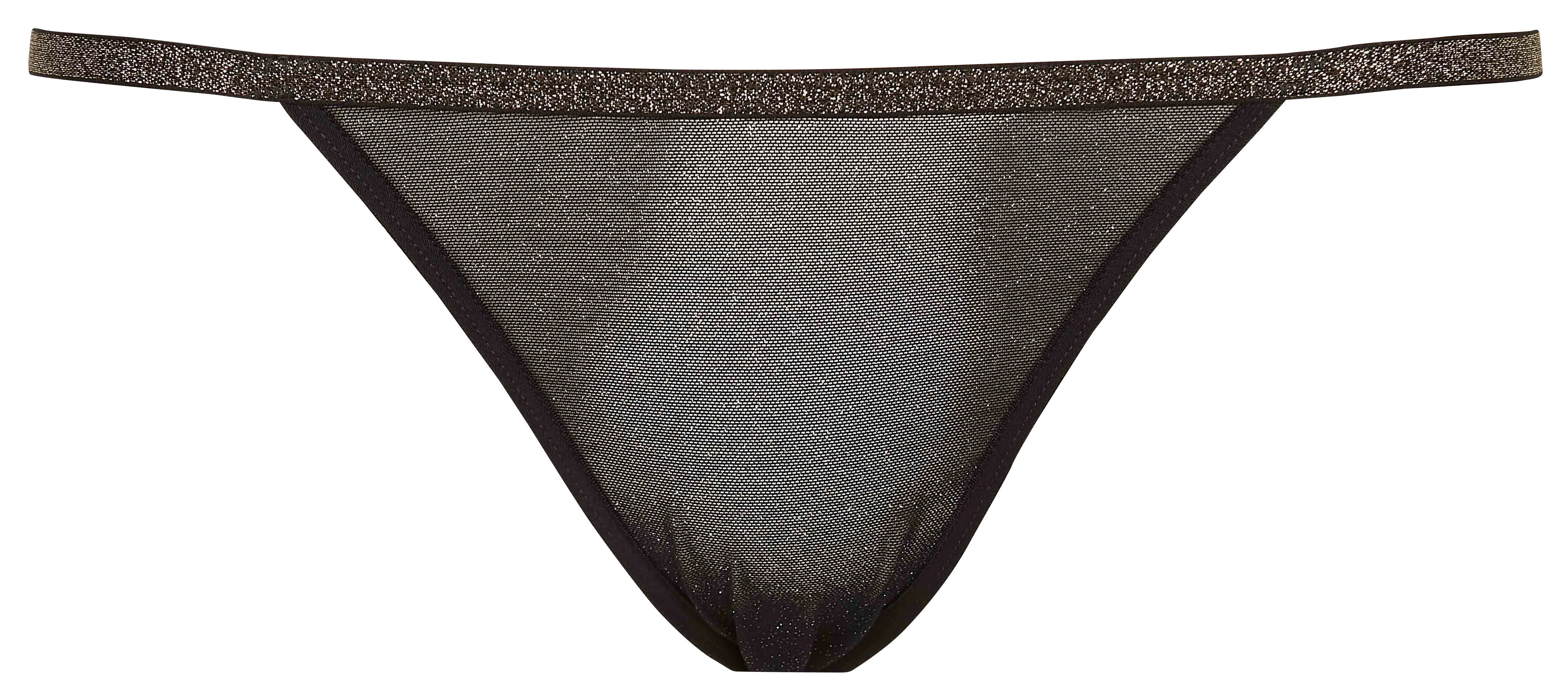  BELIZA   CHIARA - Slip effetto glitterato | Nero