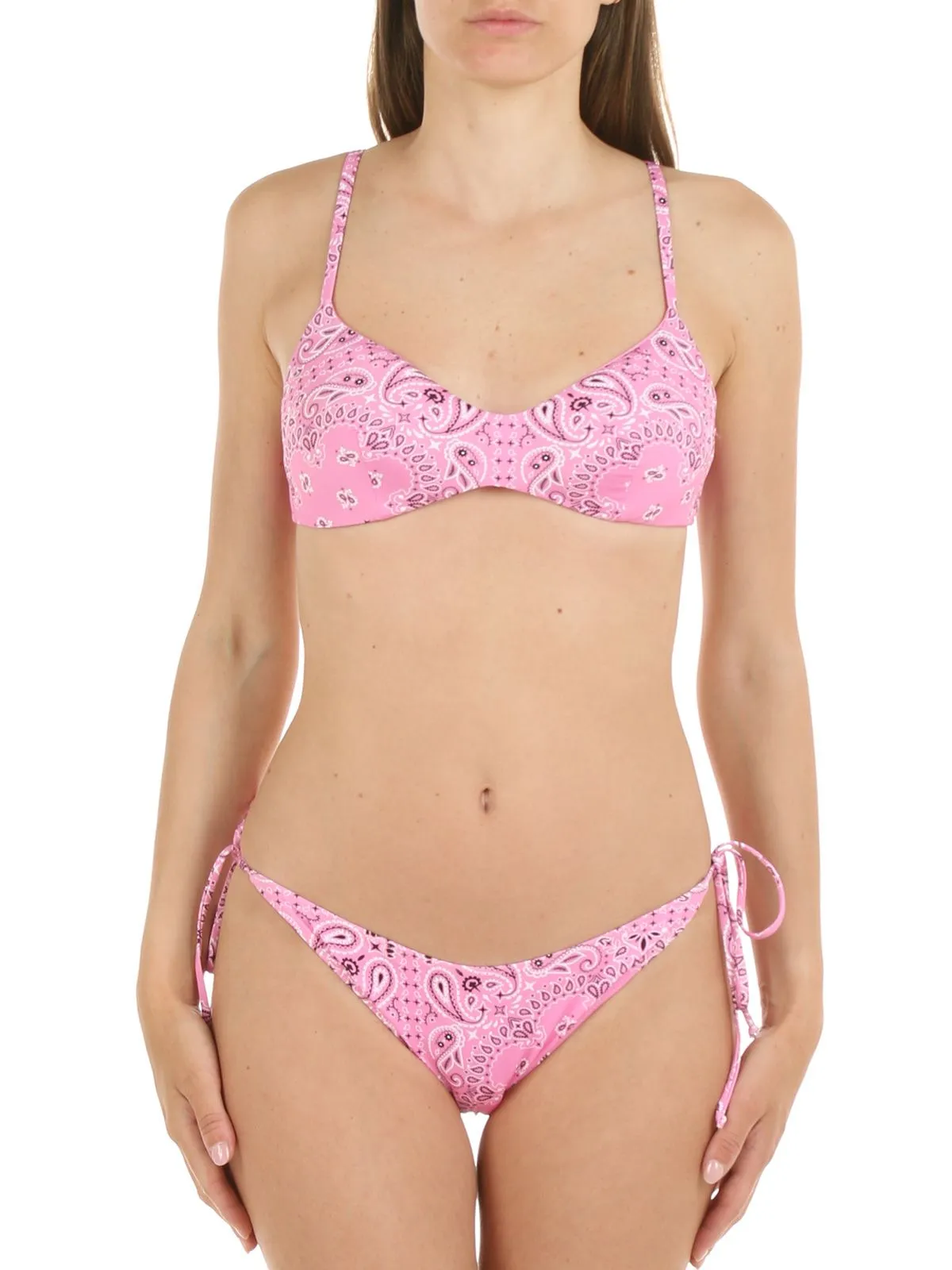 BIKINI CON TRIANGOLO E SLIP VITA BASSA