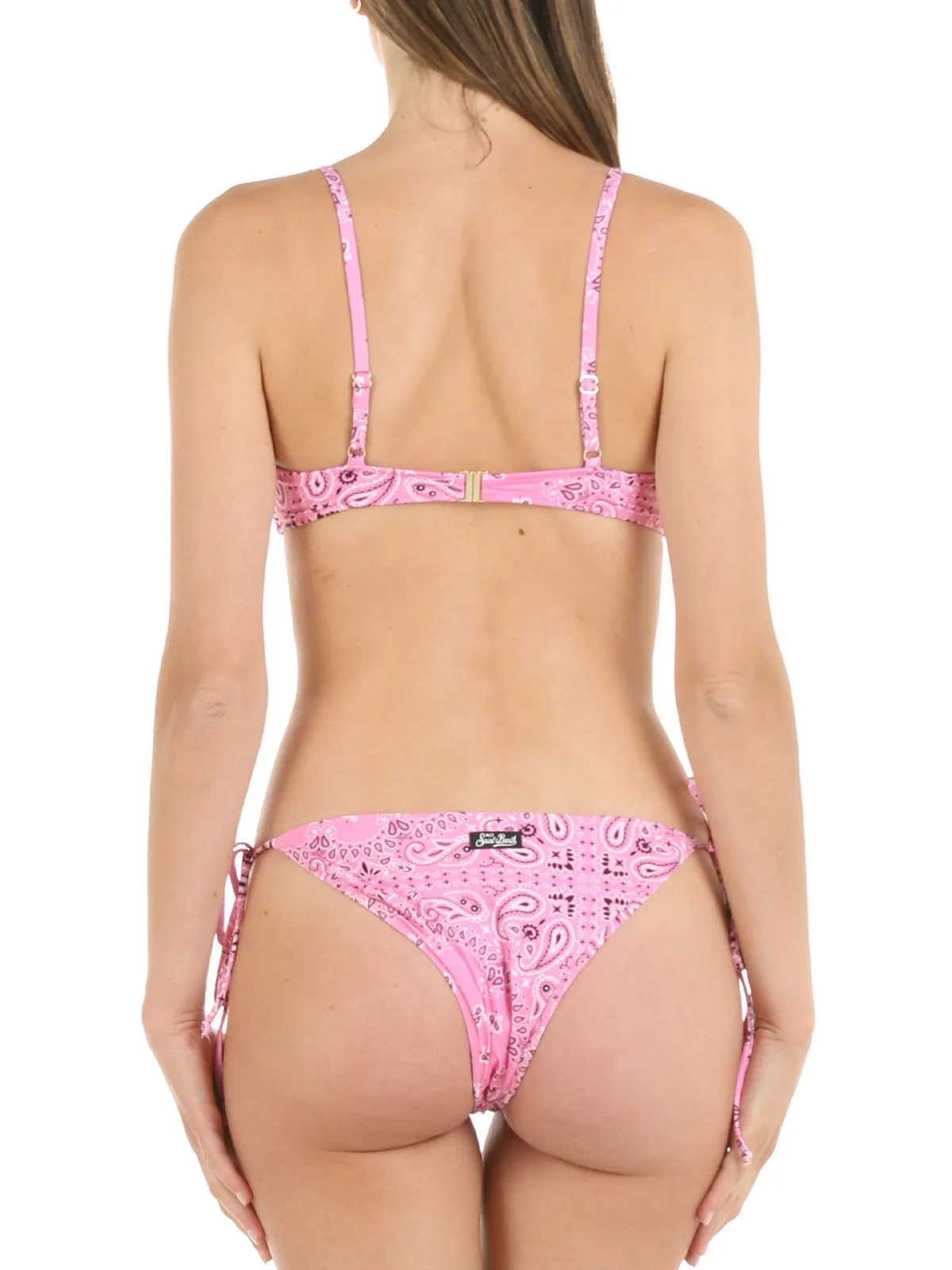 BIKINI CON TRIANGOLO E SLIP VITA BASSA