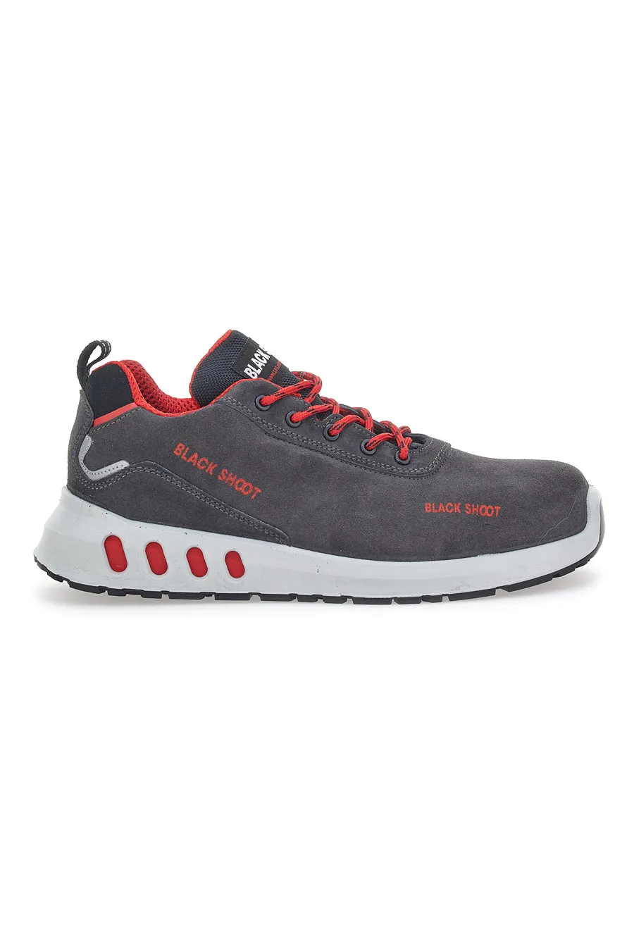   BLACK SHOOT Antinfortunistiche Black Shoot 4 S1P SRC Grigio Rosso