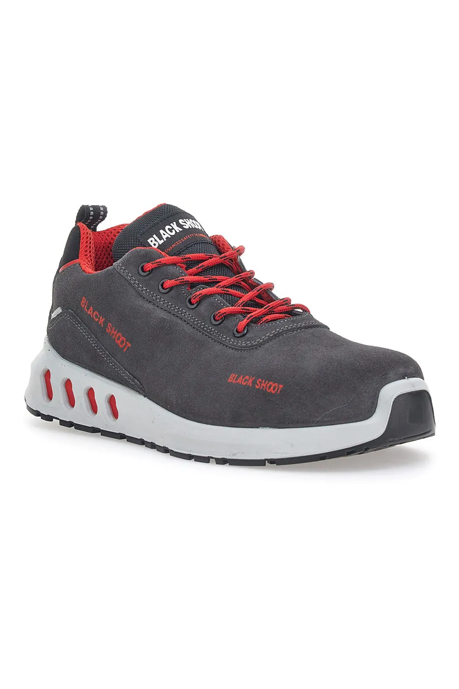   BLACK SHOOT Antinfortunistiche Black Shoot 4 S1P SRC Grigio Rosso