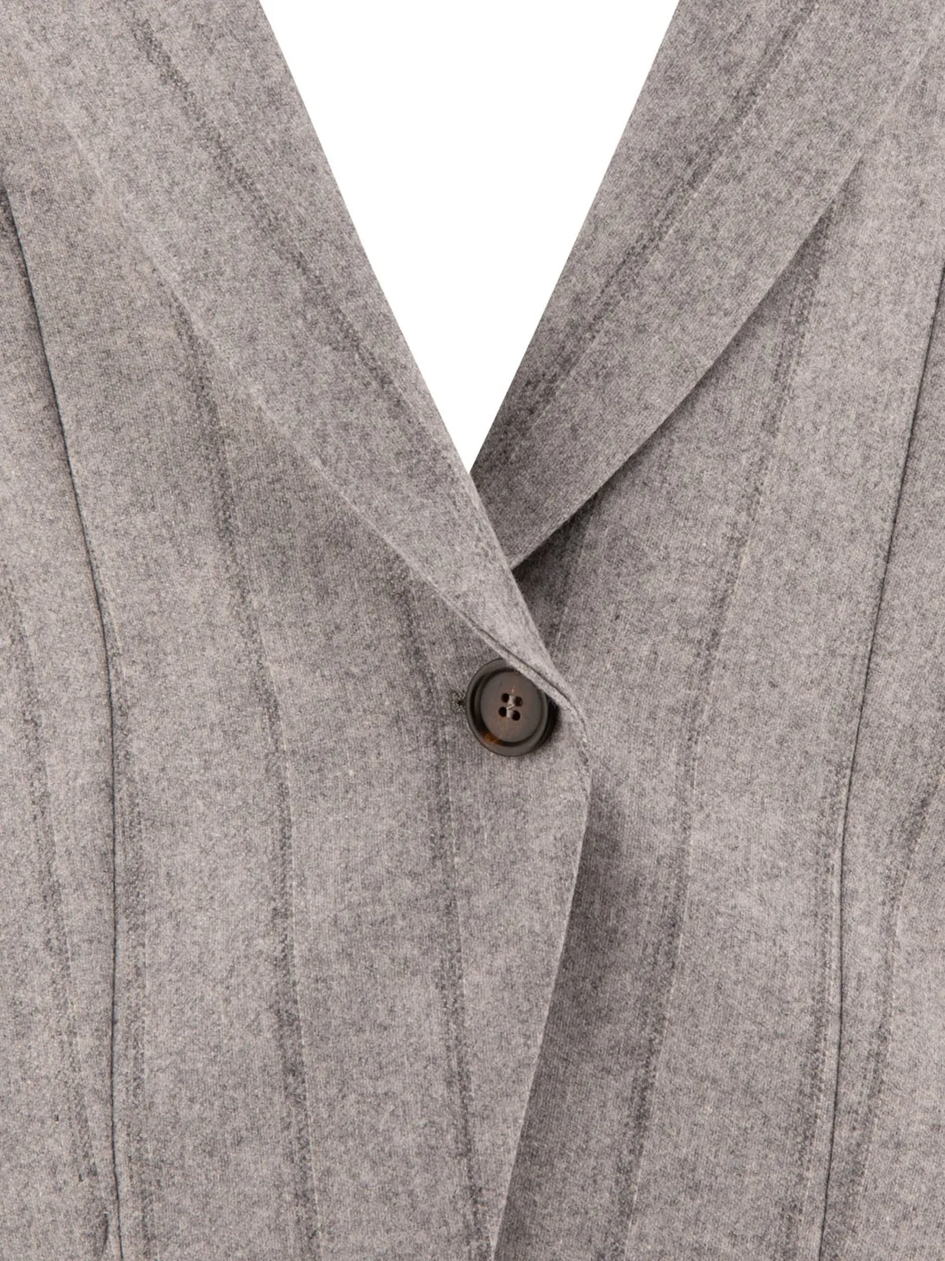 Blazer a strisce a strisce di Brunello Cucinelli con monili