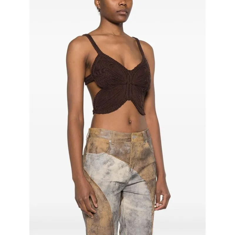 Blumarine  Top Maglia Farfalla 2m454a