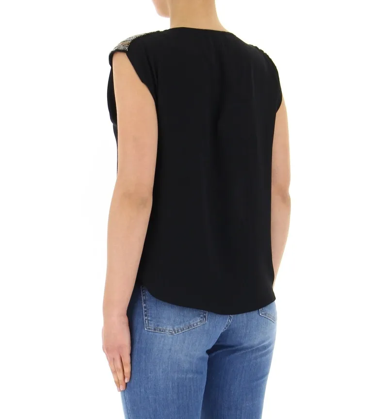 Blusa smanicata