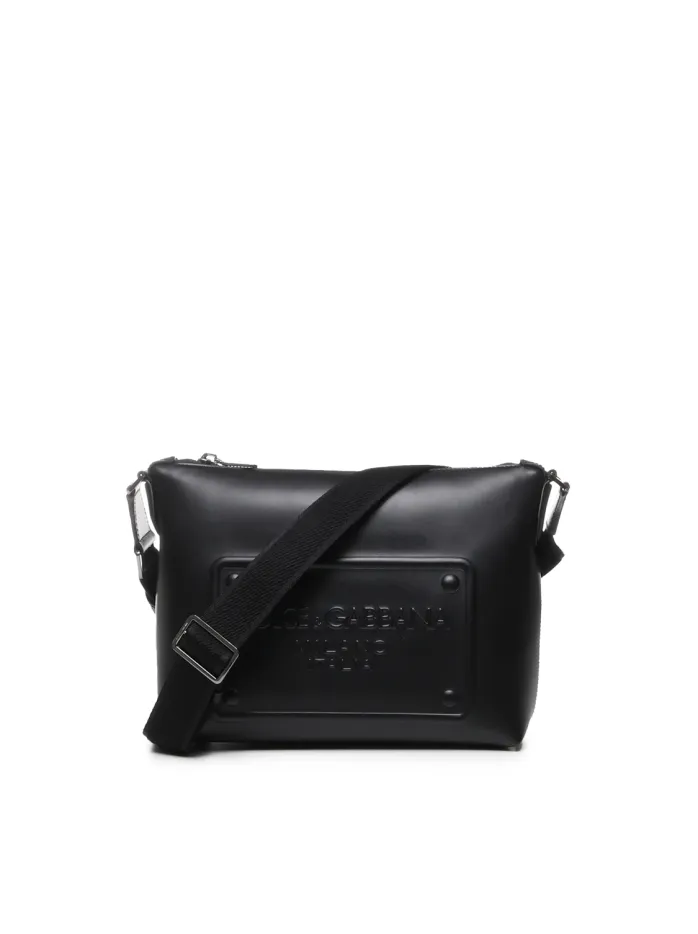 BORSA A TRACOLLA CON TARGA LOGATA