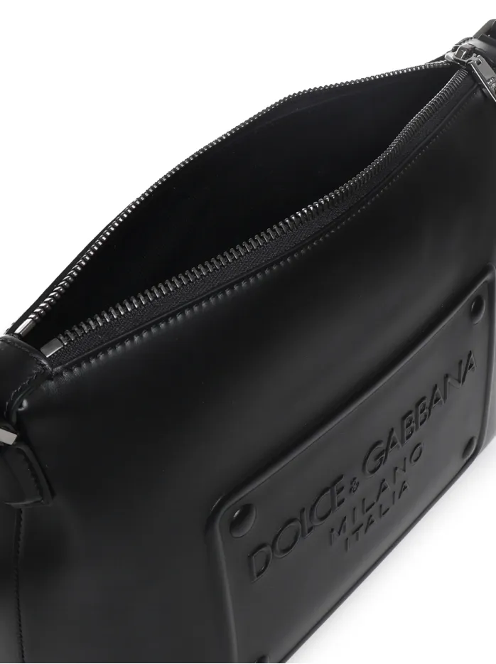 BORSA A TRACOLLA CON TARGA LOGATA