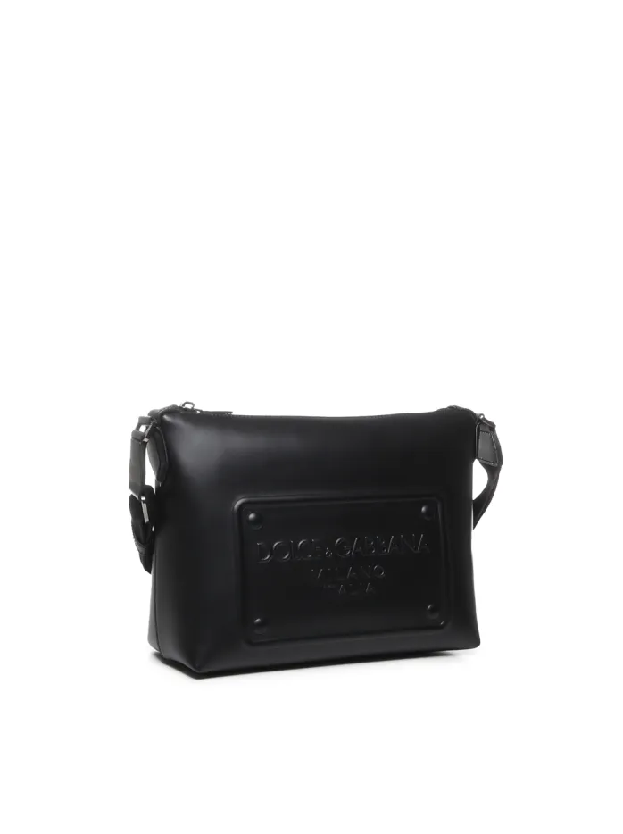 BORSA A TRACOLLA CON TARGA LOGATA