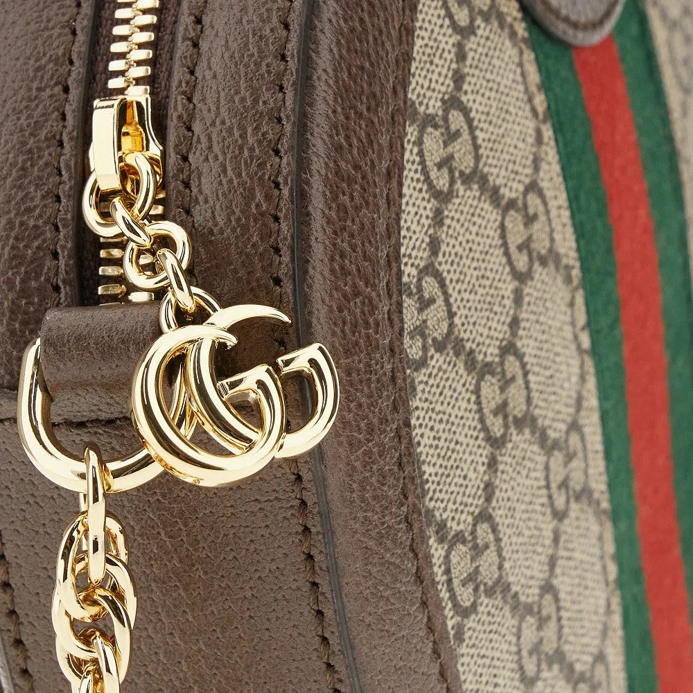 Borsa a tracolla rotonda 'Ophidia'