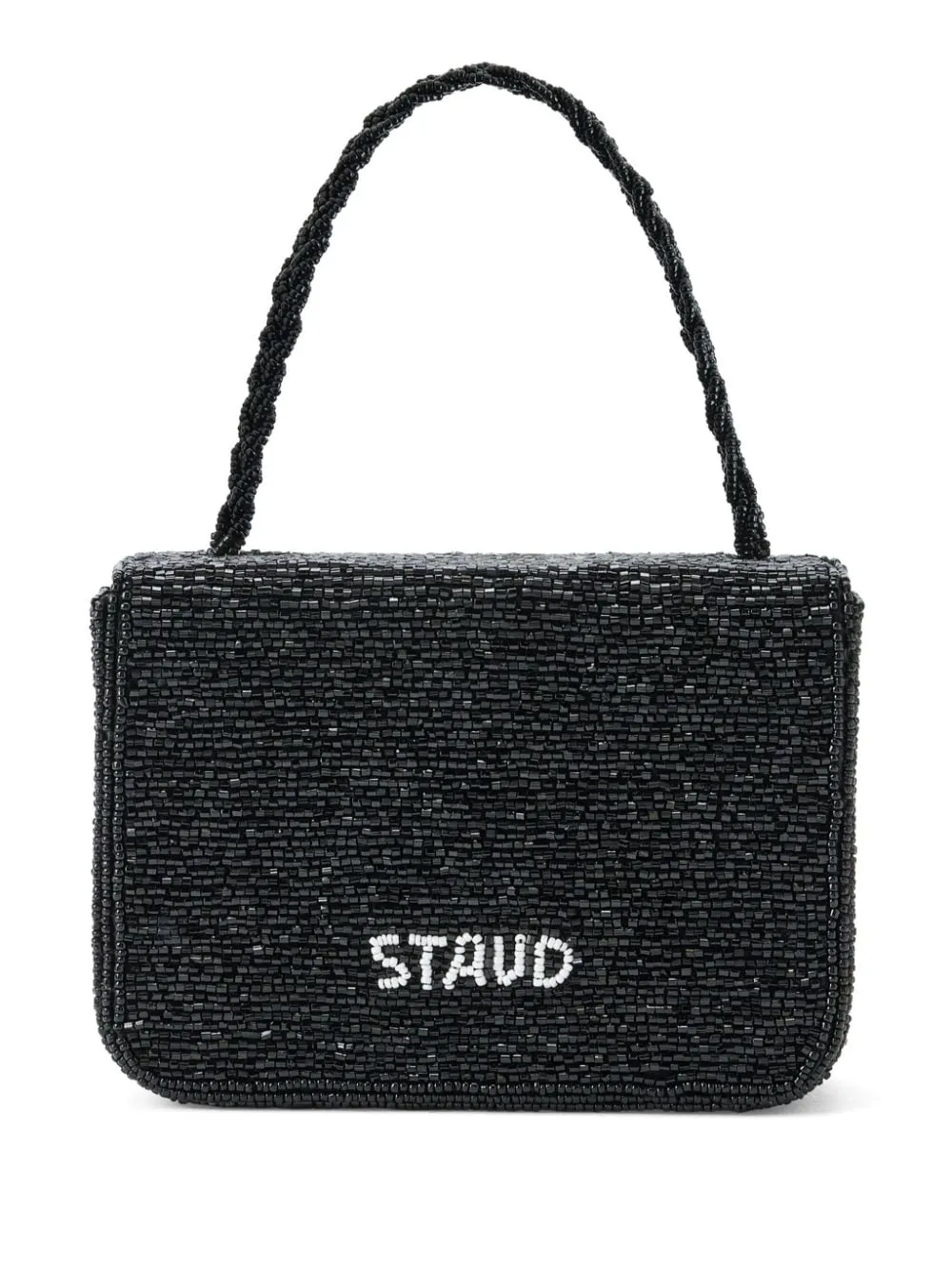 Borsa Carmen con perline in nero - donna