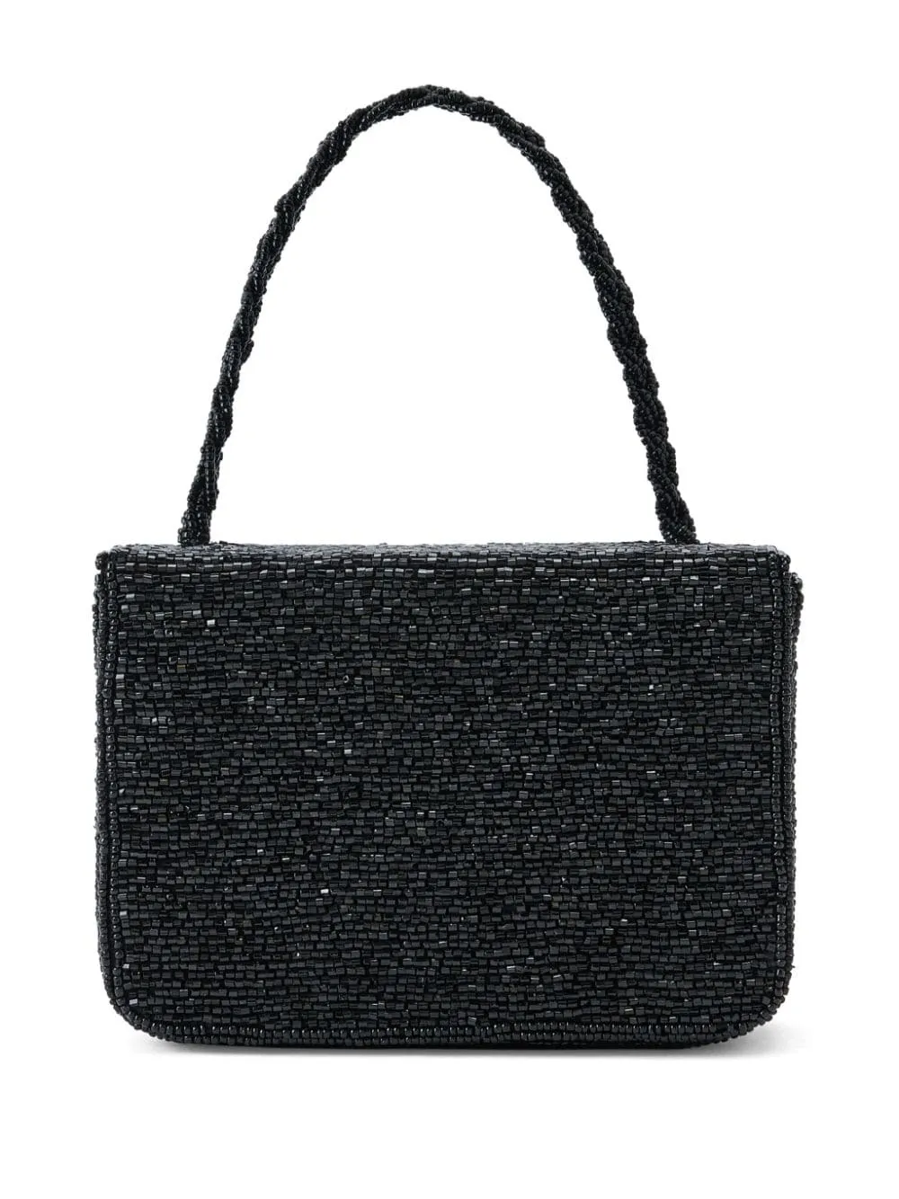 Borsa Carmen con perline in nero - donna