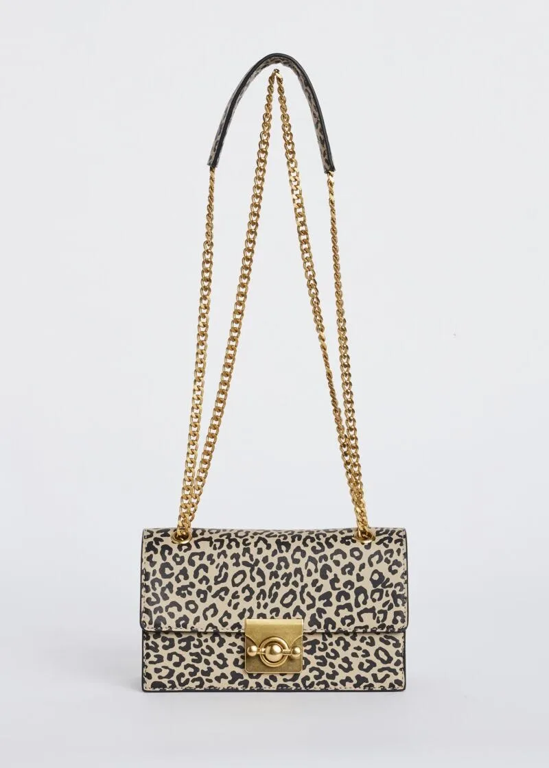 Borsa con stampa animalier