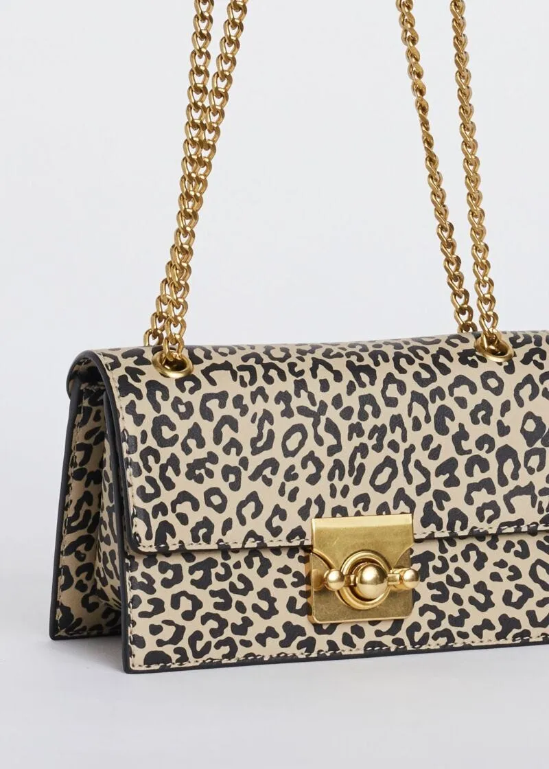 Borsa con stampa animalier